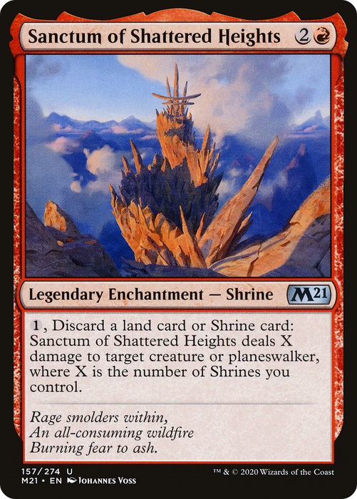 Sanctum of Shattered Heights (M21-157) - uncommon - Foil