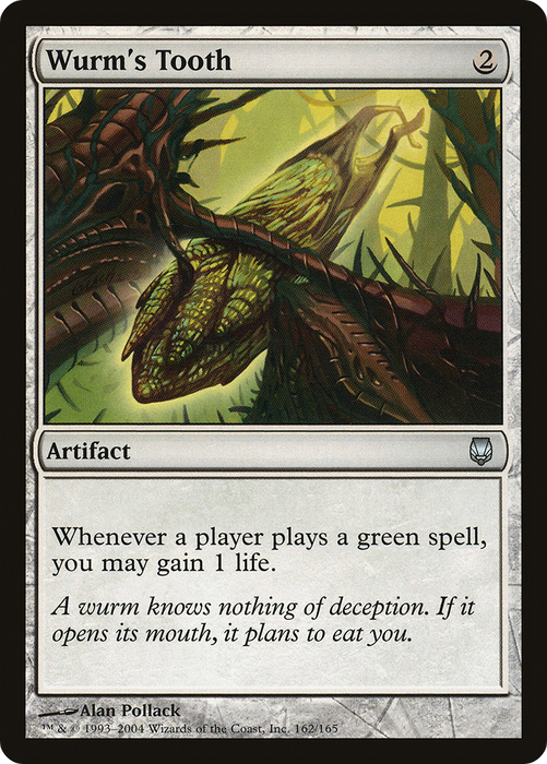 Wurm's Tooth (DST-162) - uncommon - Foil