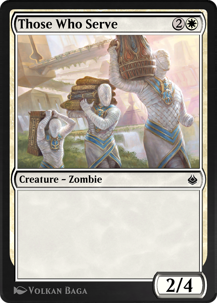 Those Who Serve (AKR-041) - common
