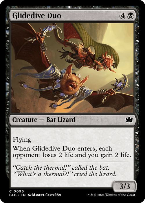 Glidedive Duo (BLB-096) - common - Foil