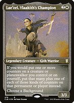 Lae'zel, Vlaakith's Champion (CLB-476) - rare - Etched Foil