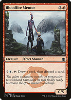 Bloodfire Mentor (KTK-102) - common