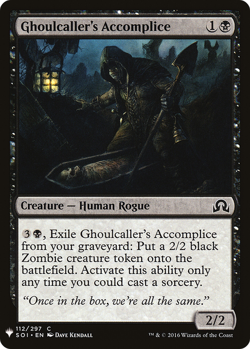 Ghoulcaller's Accomplice (LIST-SOI-112) - common