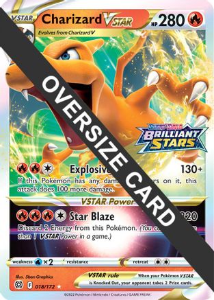 Charizard VSTAR (018) - JC  - Ultra Rare - Holofoil
