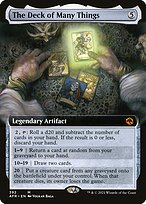 The Deck of Many Things (AFR-392) - mythic: (Extended Art) - Foil