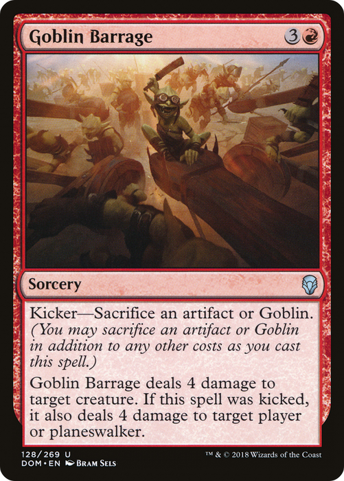 Goblin Barrage (DOM-128) - uncommon