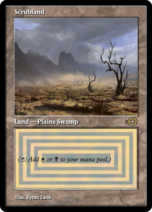 Scrubland (PRM-43616) - rare - Foil