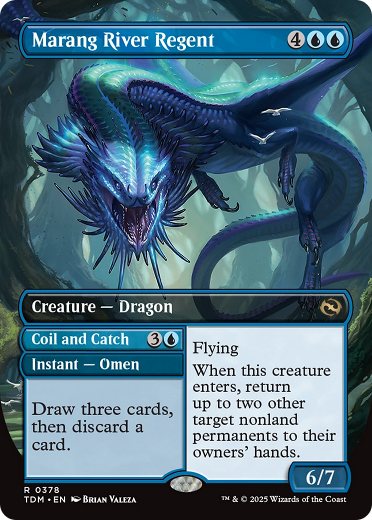 Marang River Regent // Coil and Catch // Marang River Regent (TDM-378) - rare (Borderless) - Foil