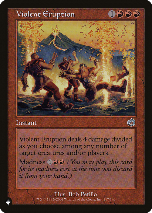Violent Eruption (LIST-TOR-117) - uncommon