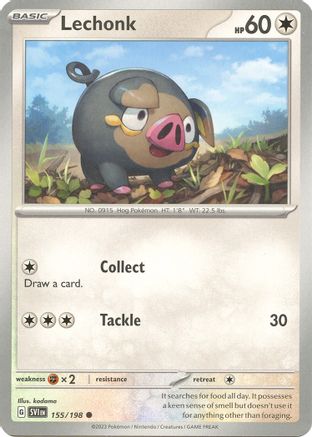Lechonk (155/198) - SSVBS  - Common