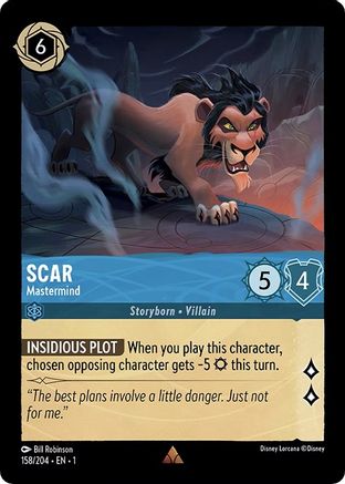Scar - Mastermind (158/204) - Rare