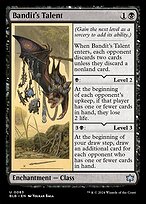 Bandit's Talent (BLB-083) - uncommon