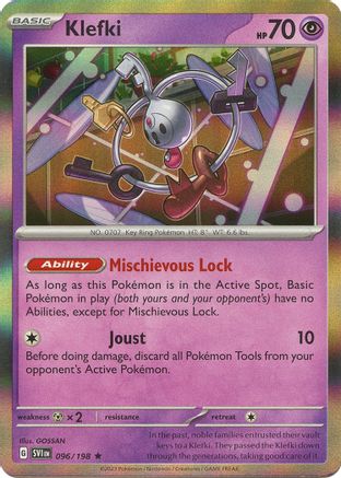Klefki (096/198) - SSVBS  - Rare - Reverse Holofoil