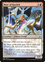 Maw of Kozilek (OGW-099) - common: (devoid)