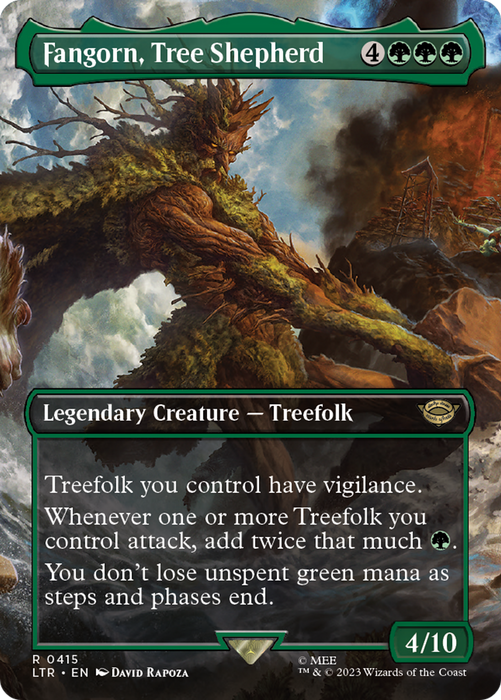 Fangorn, Tree Shepherd (LTR-415) - rare (Borderless) - Foil