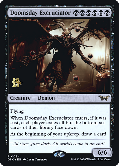Doomsday Excruciator (PRE-94S) - rare - Foil