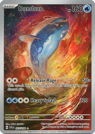 Dondozo (207/198) - SSVBS  - Illustration Rare - Holofoil