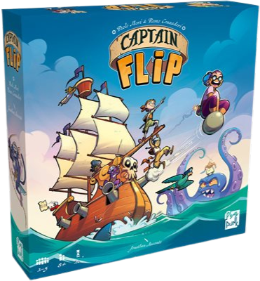 Captain Flip (français) ***Boîte avec dommages mineurs***
