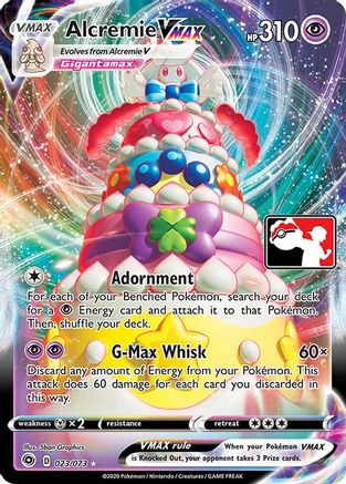 Alcremie VMAX (023) - PPSC  - Ultra Rare - Holofoil
