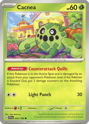 Cacnea (005/198) - SSVBS  - Common