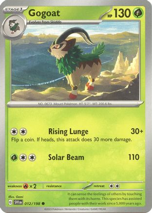 Gogoat (012/198) - SSVBS  - Common - Reverse Holofoil