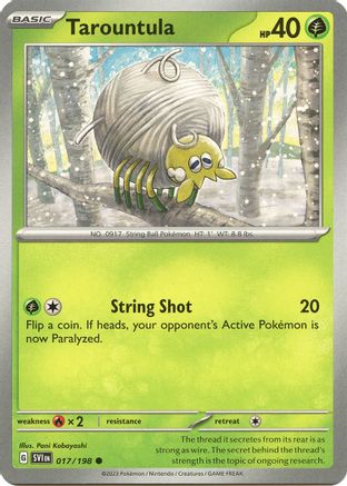 Tarountula (017/198) - SSVBS  - Common