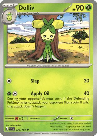 Dolliv (022/198) - SSVBS  - Common - Reverse Holofoil