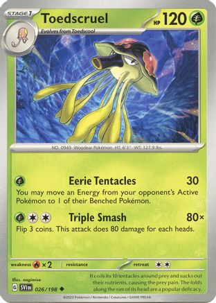 Toedscruel (026/198) - SSVBS  - Uncommon