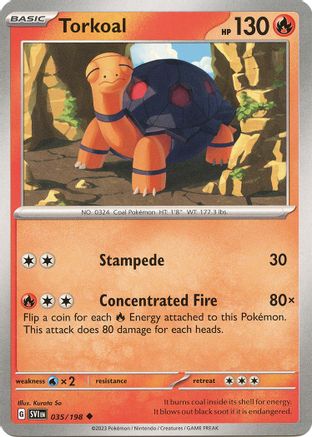 Torkoal (035/198) - SSVBS  - Uncommon