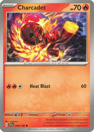 Charcadet (040/198) - SSVBS  - Common - Reverse Holofoil
