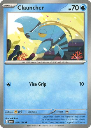 Clauncher (049/198) - SSVBS  - Common - Reverse Holofoil