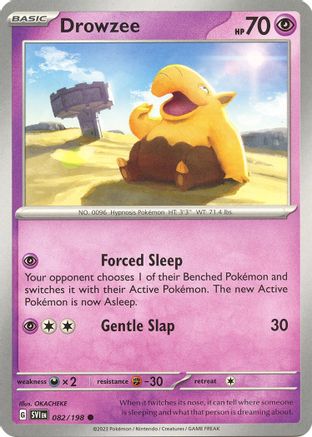 Drowzee (082/198) - SSVBS  - Common - Reverse Holofoil