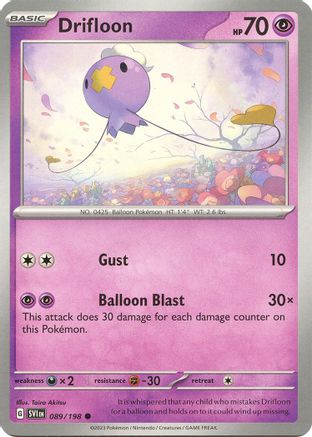 Drifloon (089/198) - SSVBS  - Common