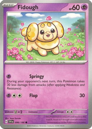Fidough (098/198) - SSVBS  - Common - Reverse Holofoil