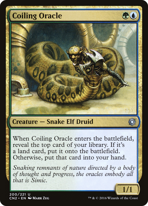 Coiling Oracle (CN2-200) - uncommon
