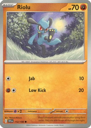 Riolu (112/198) - SSVBS  - Common