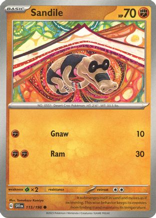 Sandile (115/198) - SSVBS  - Common