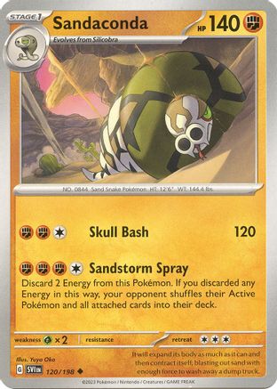 Sandaconda (120/198) - SSVBS  - Uncommon