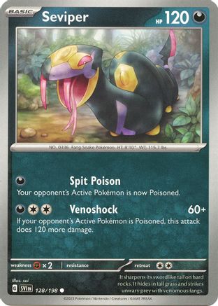 Seviper (128/198) - SSVBS  - Common