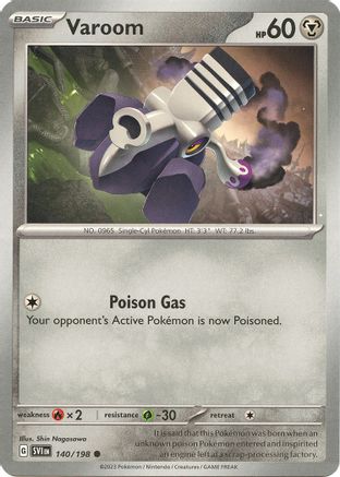 Varoom (140/198) - SSVBS  - Common