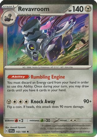 Revavroom (142/198) - SSVBS  - Rare - Reverse Holofoil