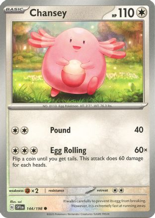 Chansey (144/198) - SSVBS  - Common