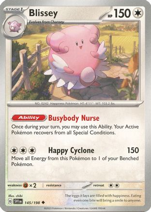 Blissey (145/198) - SSVBS  - Uncommon