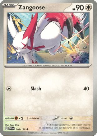 Zangoose (146/198) - SSVBS  - Common