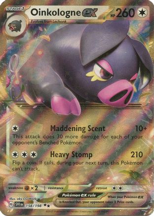 Oinkologne ex (158/198) - SSVBS - Double Rare - Holofoil