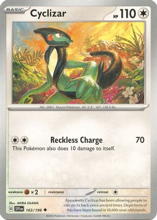 Cyclizar (163/198) - SSVBS  - Uncommon - Reverse Holofoil