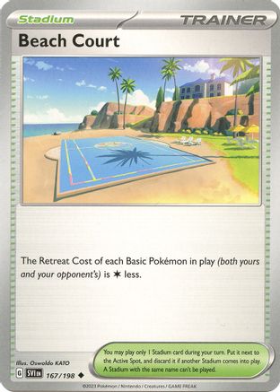 Beach Court (167) - SSVBS - Uncommon
