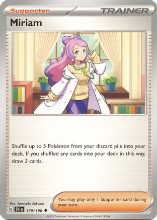Miriam (179/198) - SSVBS  - Uncommon - Reverse Holofoil