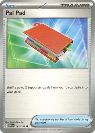 Pal Pad (182/198) - SSVBS  - Common - Reverse Holofoil