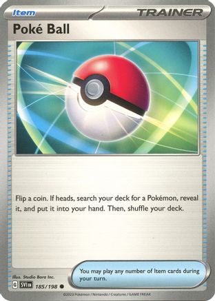 Poke Ball (185/198) - SSVBS  - Common - Reverse Holofoil
